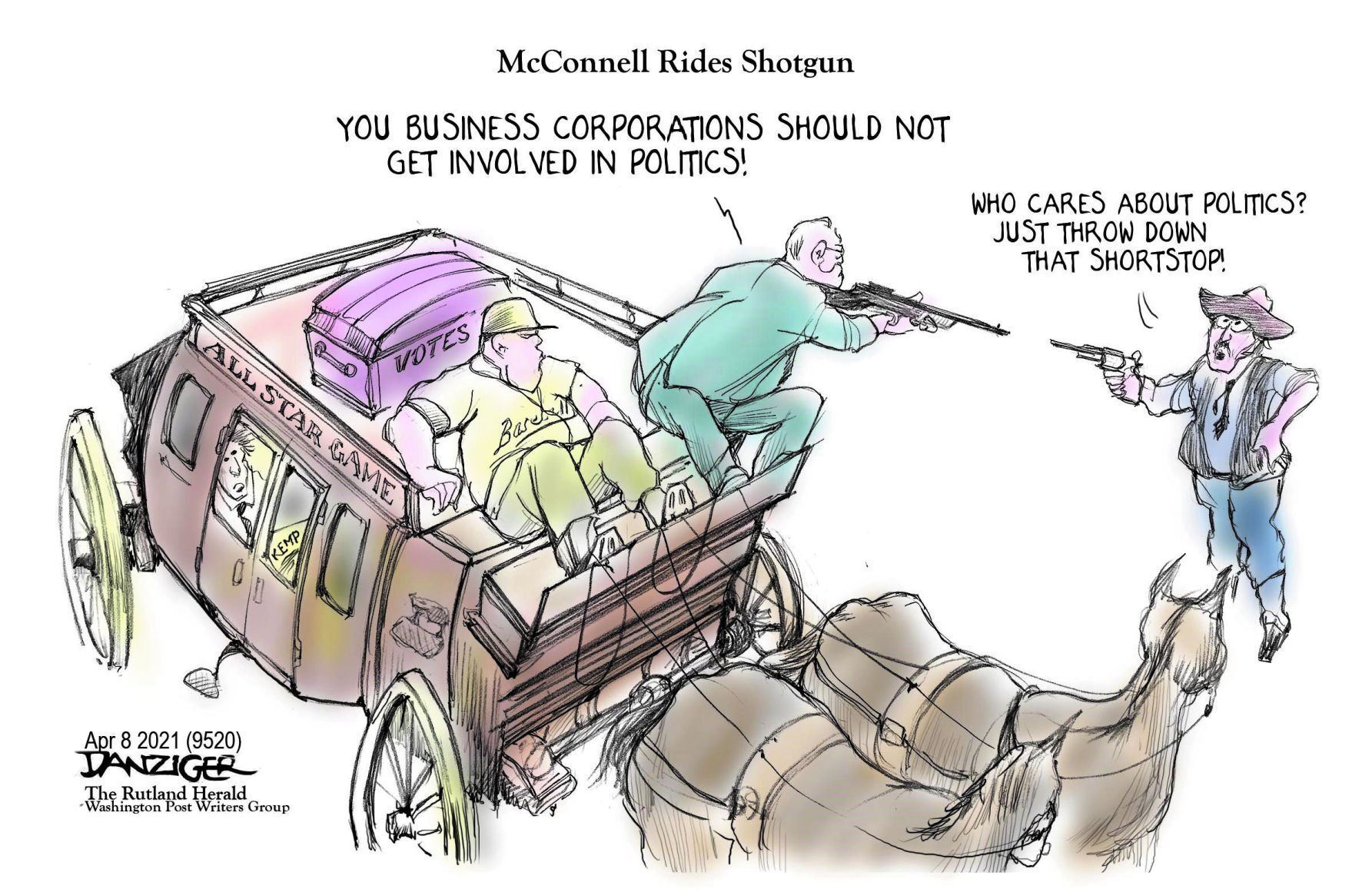 Jeff Danziger cartoon